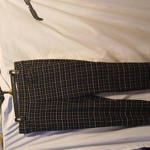 Liz Claiborne Checkered Ankle Pants
